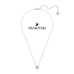 Swarovski Crystal Angelic Sqaure Pendent Necklace
